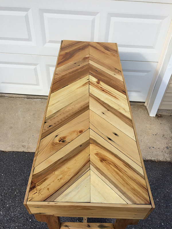 Custom pallet wood tables made to order
